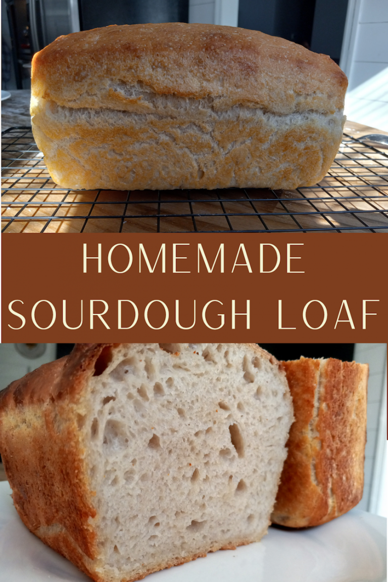 Easy Homemade Sourdough Bread Loaf A Simple Life Home